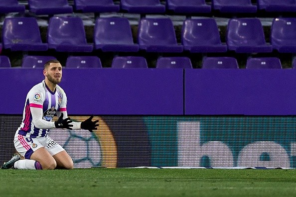 La derrota contra el Valencia, que también lucha en la parte baja de la tabla, dejó muy mal posicionado al Real Valladolid. (Foto: Getty)