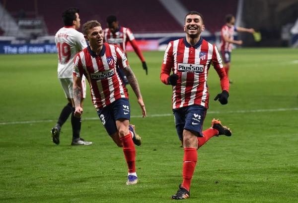 El Atlético de Madrid pasa por un buen momento, siendo líder de La Liga con amplia ventaja. Foto: Getty.