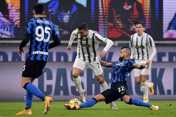 El gol y el partidazo de Arturo Vidal fueron elogiados por medios y jugadores. (Foto: Getty)