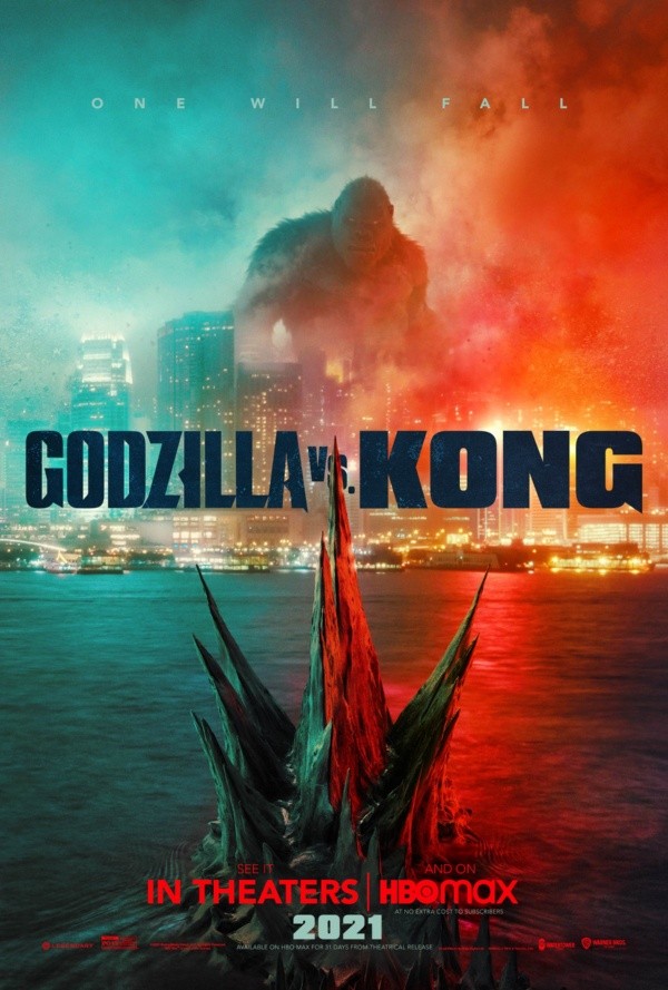 El impresionante afiche de &quot;Godzilla vs. Kong&quot;.