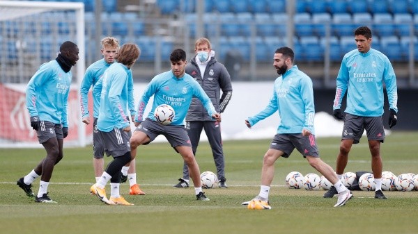 Este jueves el Real Madrid entrenó pensando en silenciar las críticas. Foto: Real Madrid
