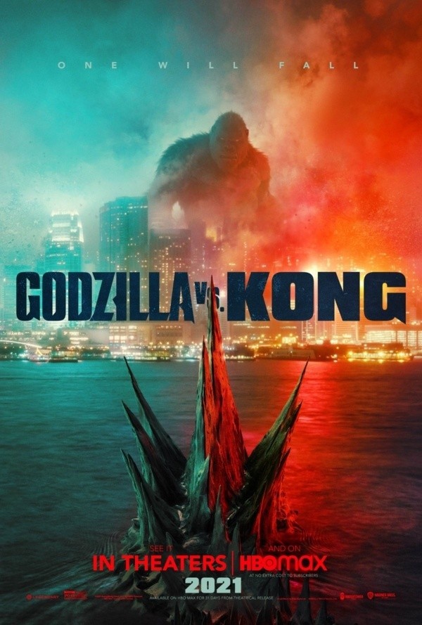 Afiche oficial de &quot;Godzilla vs Kong&quot;