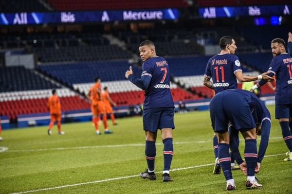 Mbappé fue la gran figura del PSG en la histórica goleada ante Montpellier. Foto: PSG