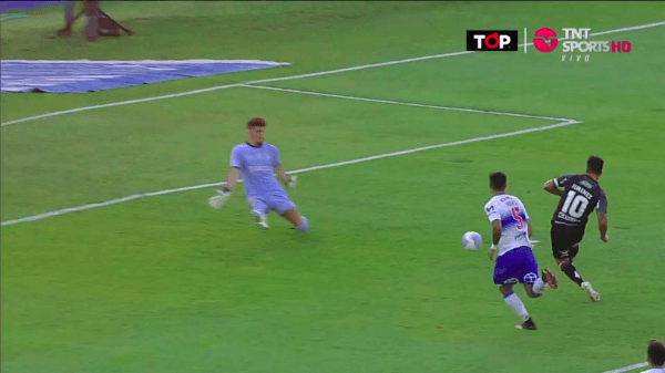 El gol de Lucho Jiménez (Foto: CDF)