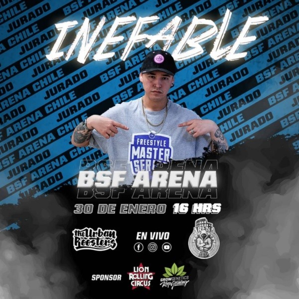 El destacado jurado de Dem Battles y FMS Chile llega ahora a la BSF Arena Chile. (Foto: BSF Arena)