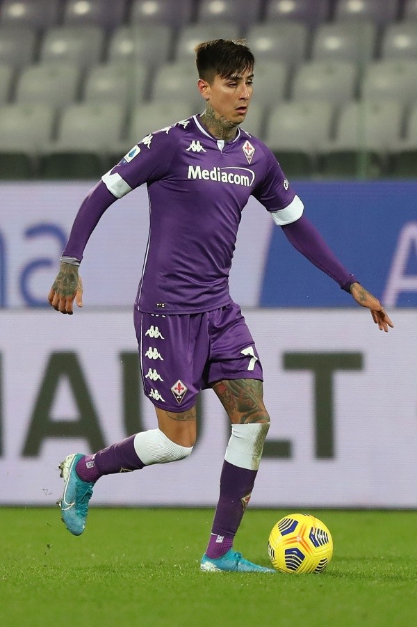 Pulgar sumó minutos en el último partido ante el Crotone. Foto: Getty.