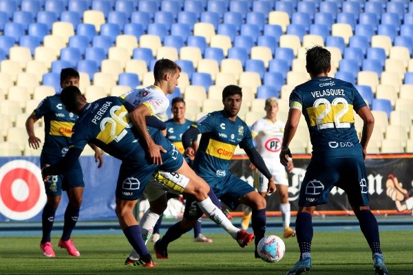 U de Conce insistirá en su reclamo contra Everton por la mala inscripción de un jugador. Foto: Agencia Uno