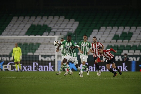 Betis intentó, pero no pudo ante el Athletic, quedándose con las ganas de avanzar a las semifinales de la Copa del Rey. Foto: Getty Images