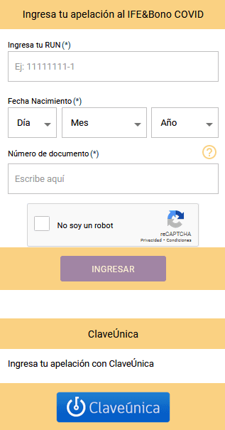 Ingreso de Emergencia: Ingresa tu apelación al IFE&amp;Bono COVID