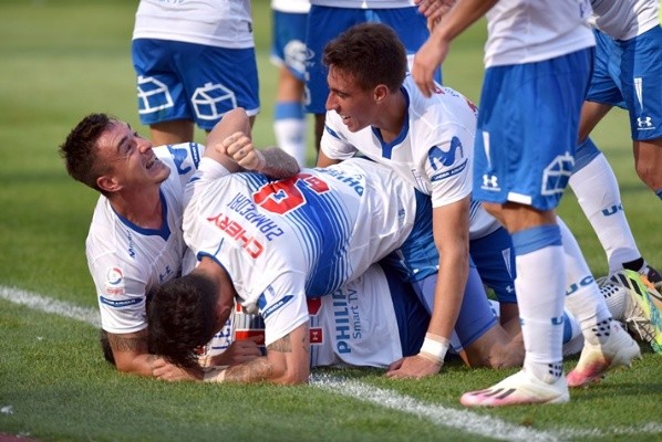 La UC volvió a los abrazos tras 5 partidos sin triunfos.