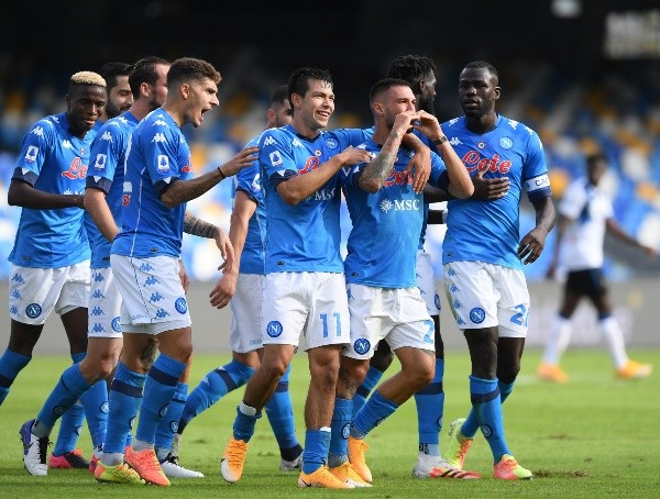 La última vez que se enfrentaron por Serie A, el Napoli goleó por 4-1 a los de Bérgamo. (Foto: Getty)