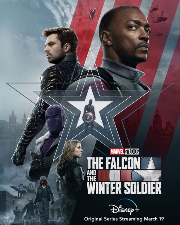 Primer afiche oficial para “The Falcon and The Winter Soldier”.