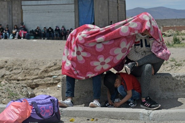Crisis migrata en Colchane / 
   Agencia UNO
