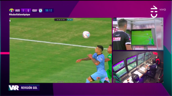 El gol anulado por el VAR