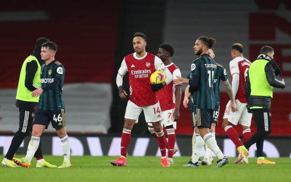 El Arsenal viene de derrotar al Leeds de Bielsa por 4-2. Foto: Getty.