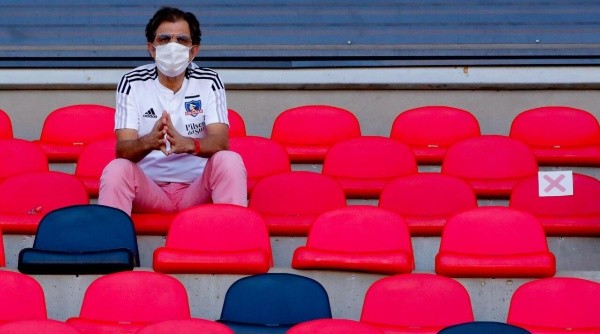 Aníbal Mosa reveló el quiebre en el directorio de Colo Colo con el bloque de Leonidas Vial. Foto: Agencia Uno