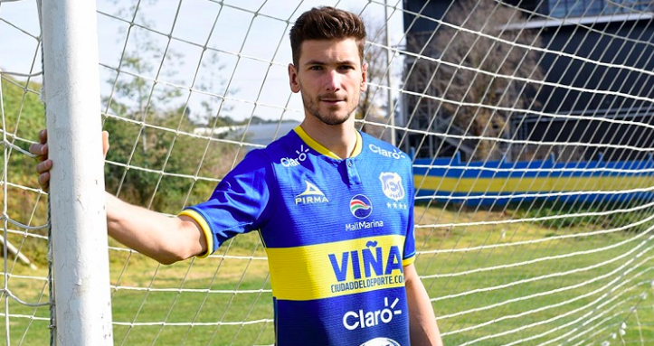 Franco Torgnascioli va por su revancha en Everton, donde no pudo jugar por una terrible lesión. Foto: Everton