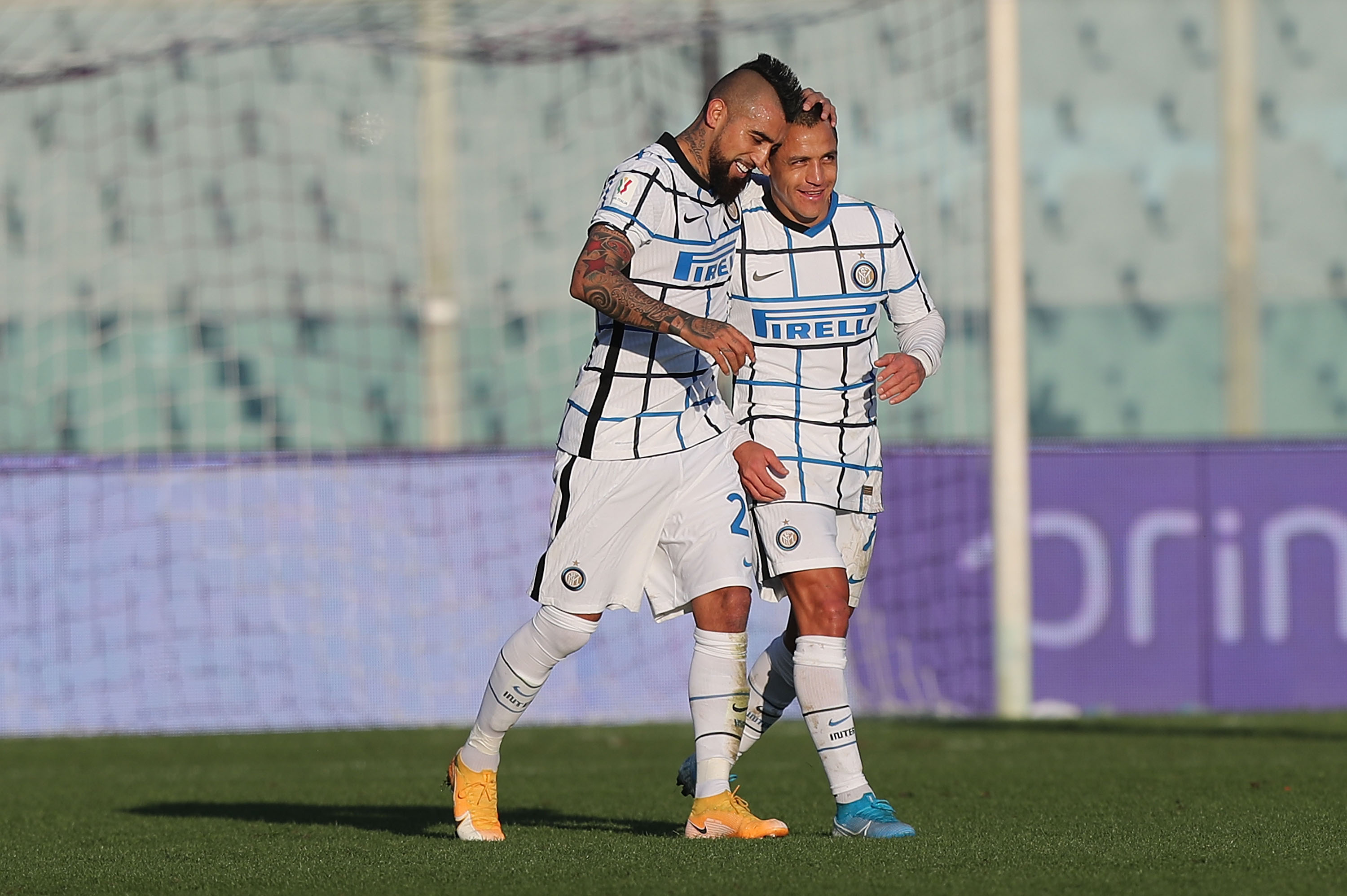 Arturo Vidal y Alexis Sánchez buscan ser protagonistas en el Inter puntero. (Foto: Getty)