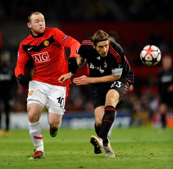 La última vez que Manchester United y AC Milan se enfrentaron por torneos oficiales fue en el año 2010, en la Champions League. Foto: Getty Images