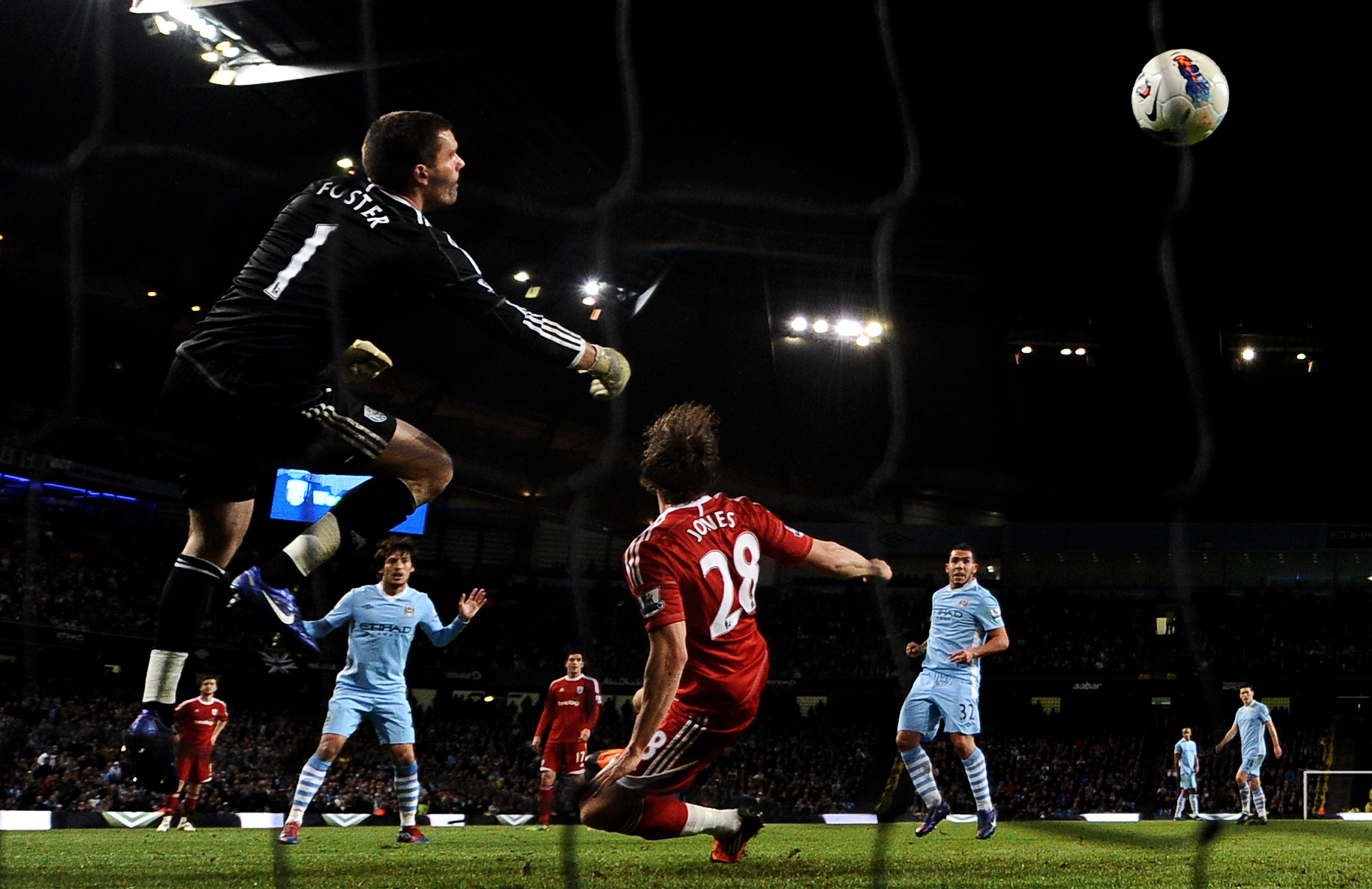 Ben Foster no solo tuvo de compañero, sino que también enfrentó a Carlos Tévez. Foto: Getty Images