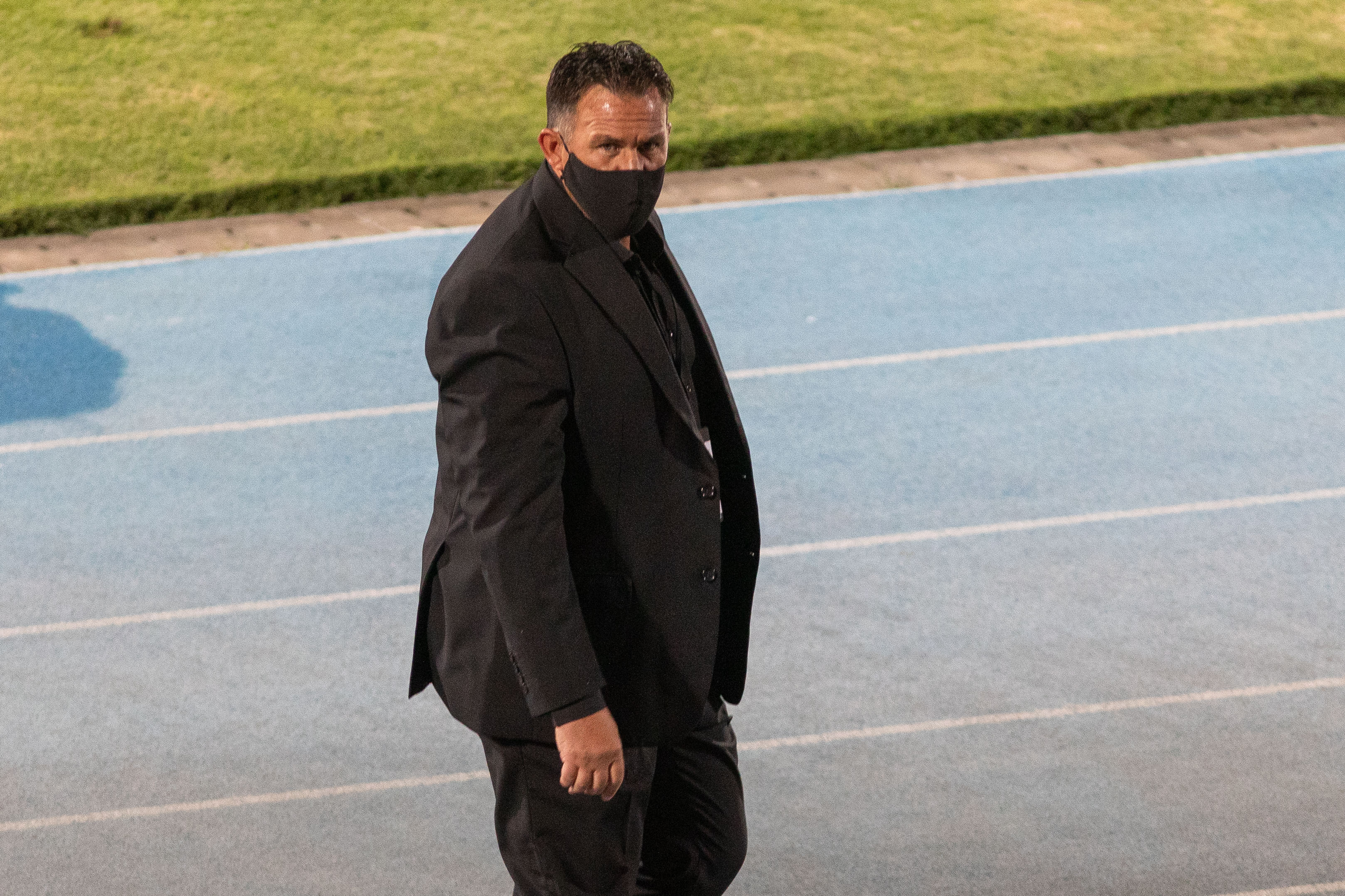 Diego Dabove valoró lo hecho por San Lorenzo ante la U. Foto: Agencia Uno