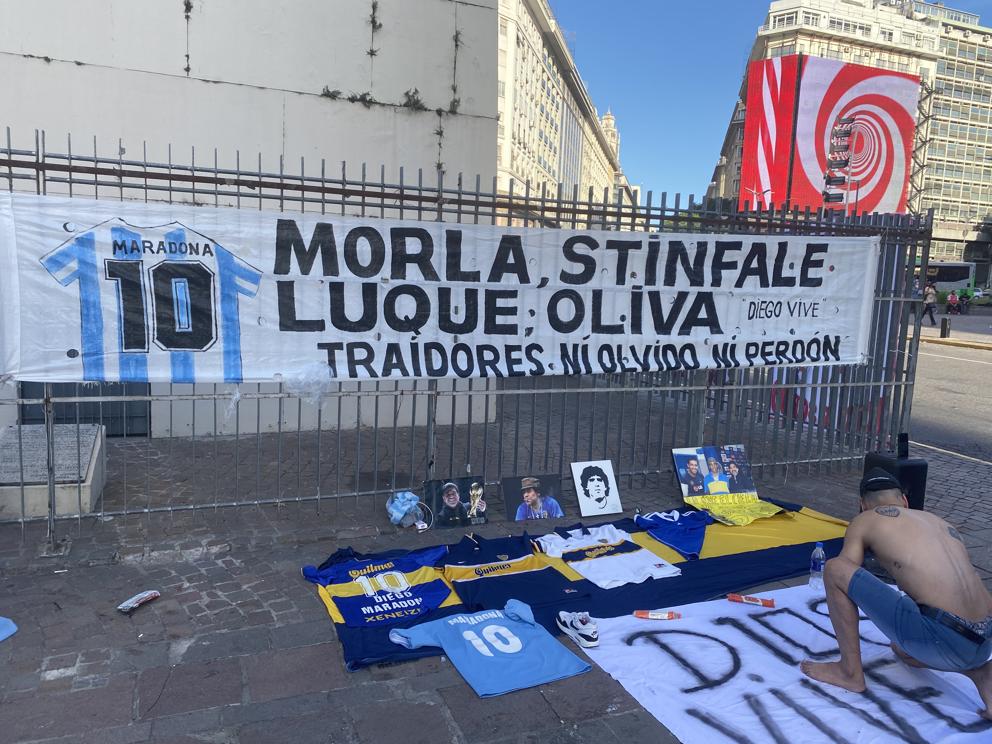 Marcha por Diego Maradona (Cristopher Antúnez)