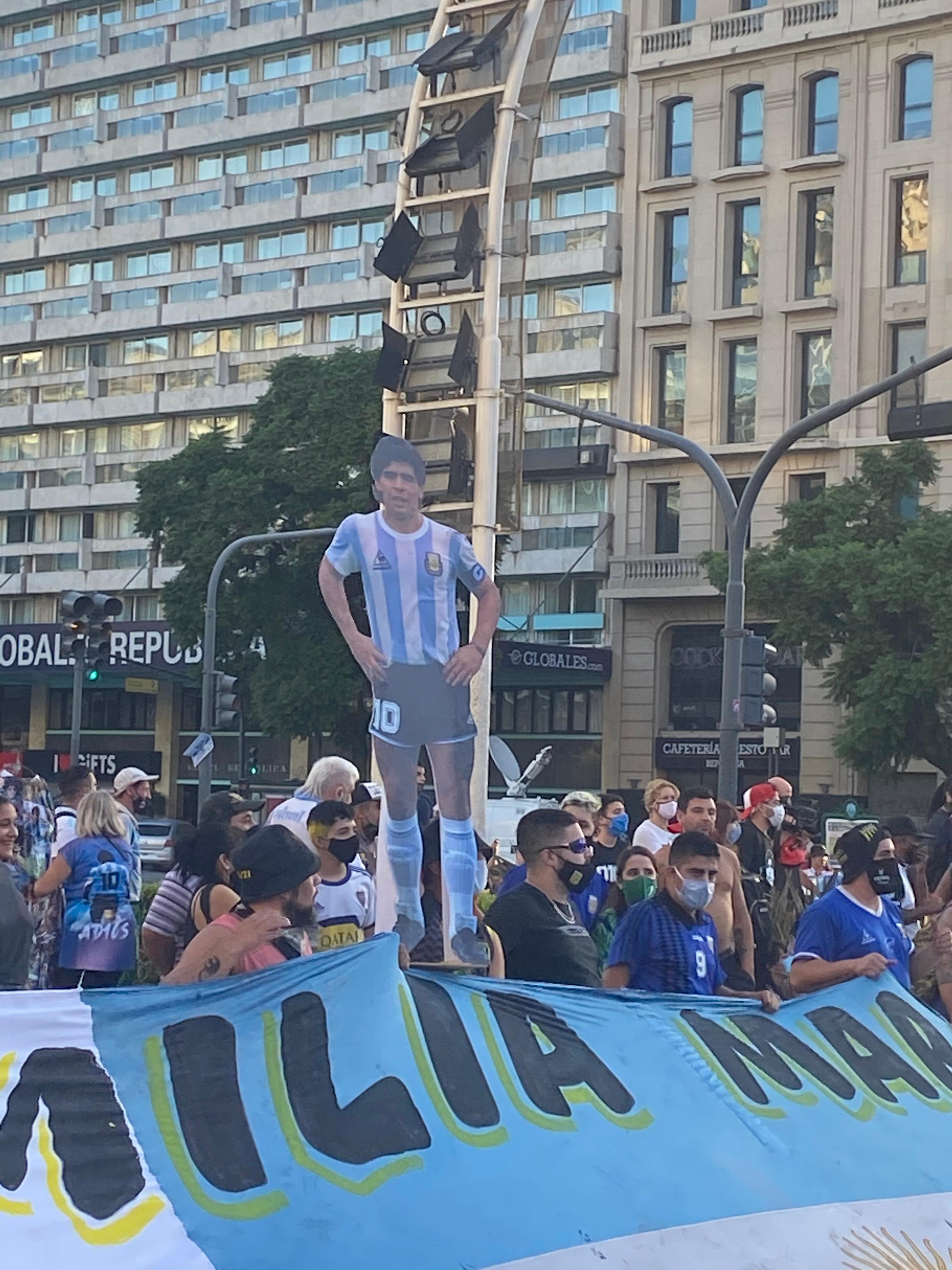 Marcha por Diego Maradona (Cristopher Antúnez)