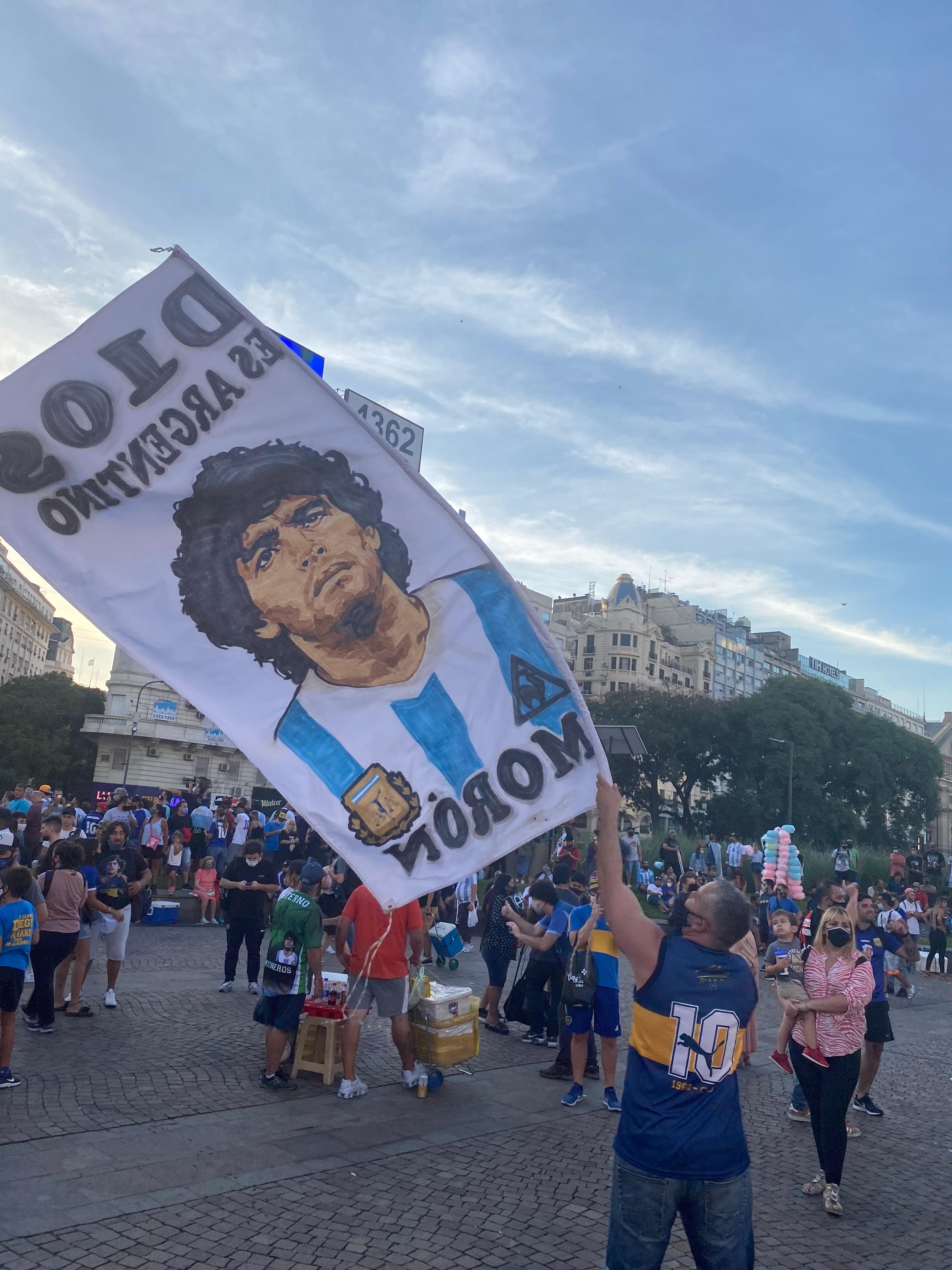 Marcha por Diego Maradona (Cristopher Antúnez)