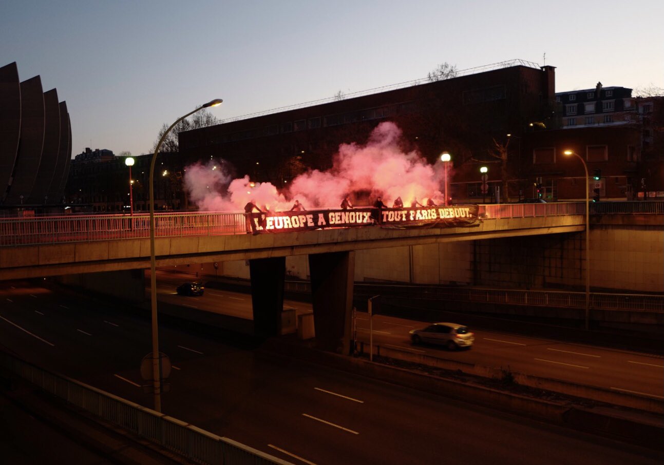 “Europa de rodillas, todo París de pie”