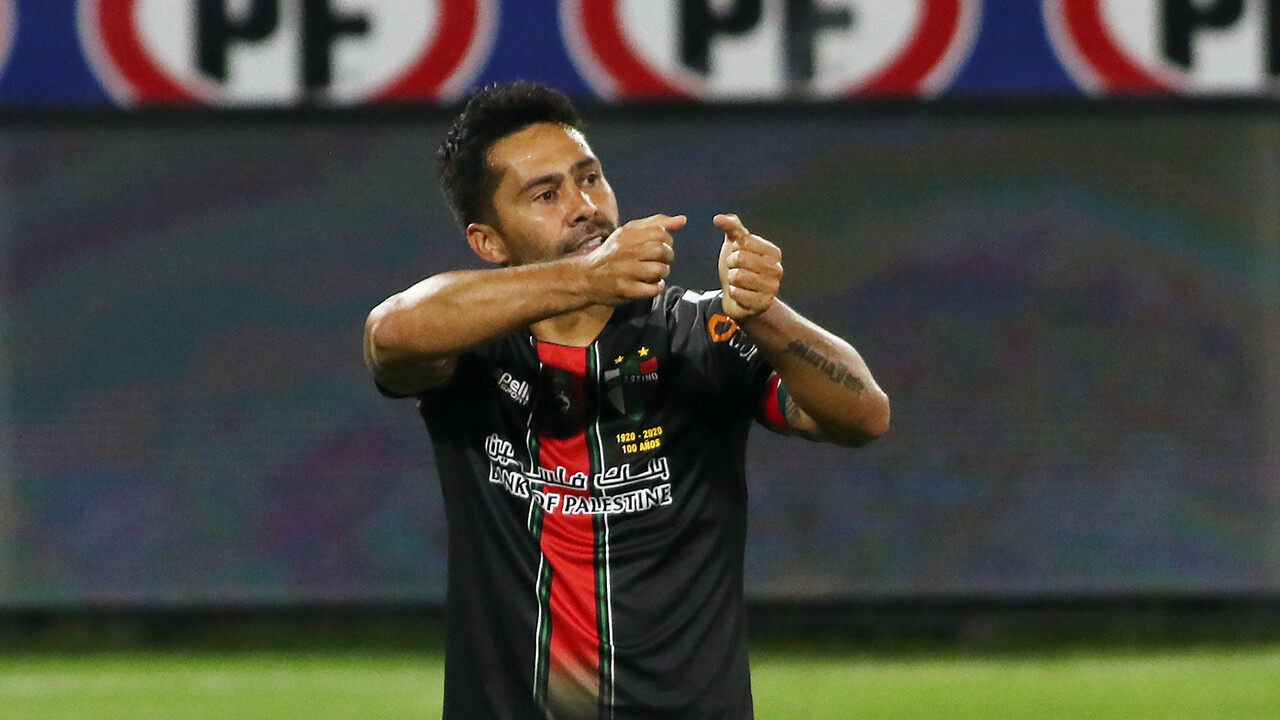 Luis Jiménez, capitan y figuar del Tri jugará la Copa Sudamericana por Palestino. (Foto: Agencia Uno)