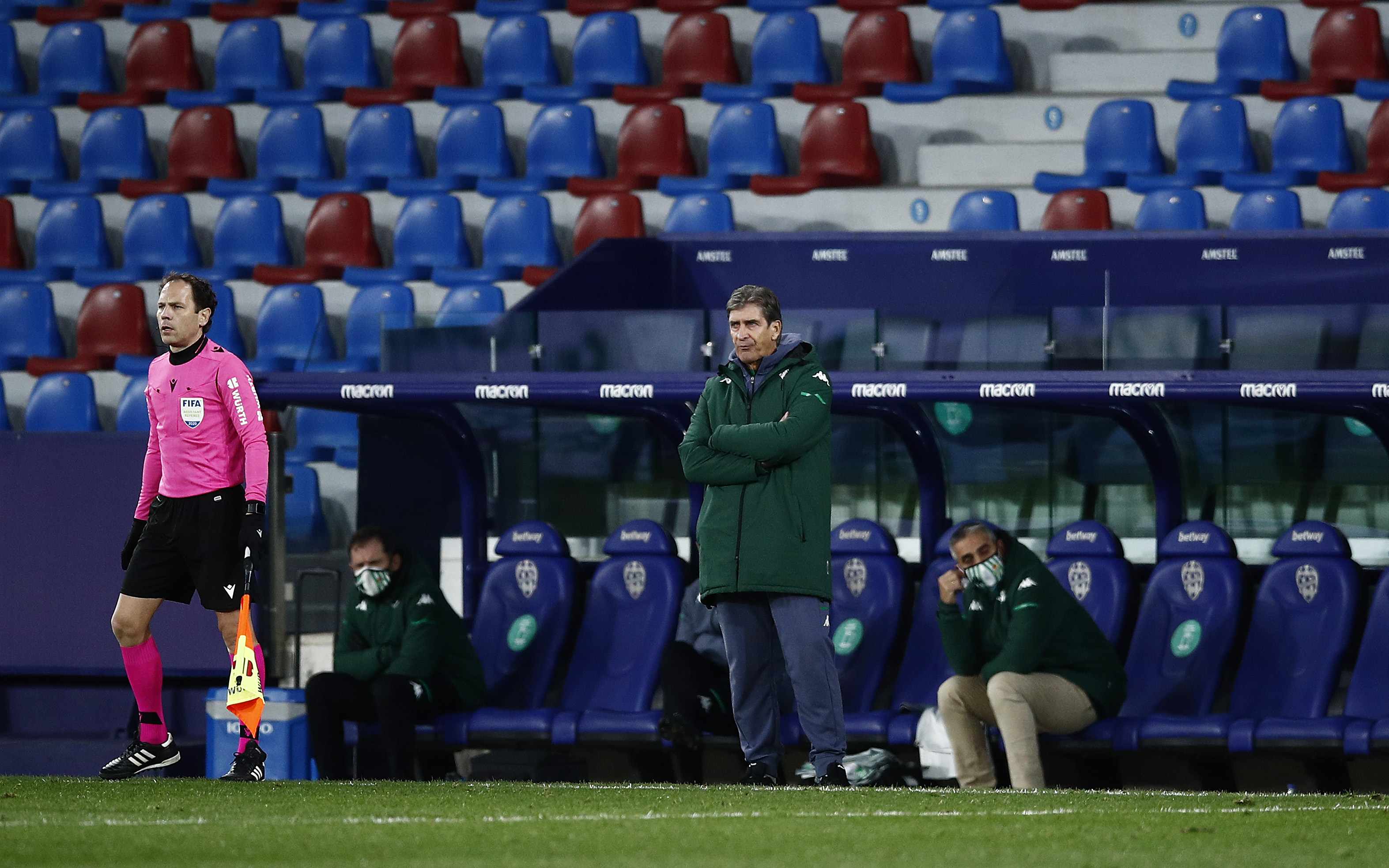A pesar de la derrota en el clásico, Pellegrini pasa por un buen momento en el Betis. Foto: Getty.