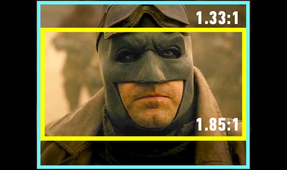 El ejemplo sobre la diferencia de formatos que utilizó Zack Snyder para el Snyder Cut de &quot;Justice League&quot;.(Foto: IGN)