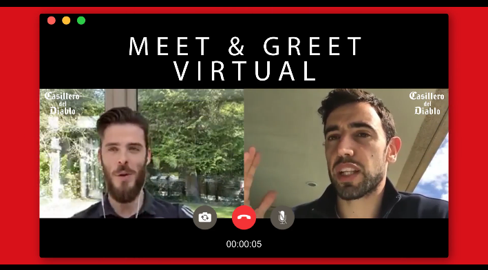 Un Meet and Greet virtual con algunos de los jugadores del Manchester United es el gran premio de esta promoción. | Foto: Casillero del Diablo.