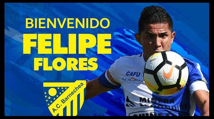 Flores dejó Antofagasta para firmar en Barnechea.
