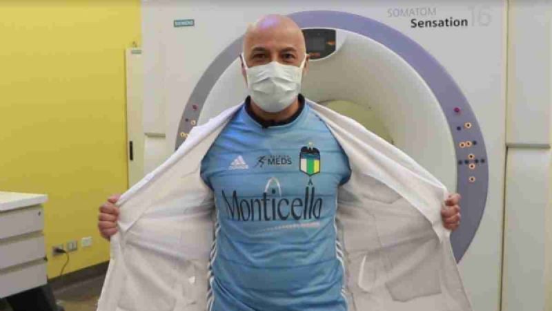 Primera camiseta de O’Higgins (Prensa O’Higgins)