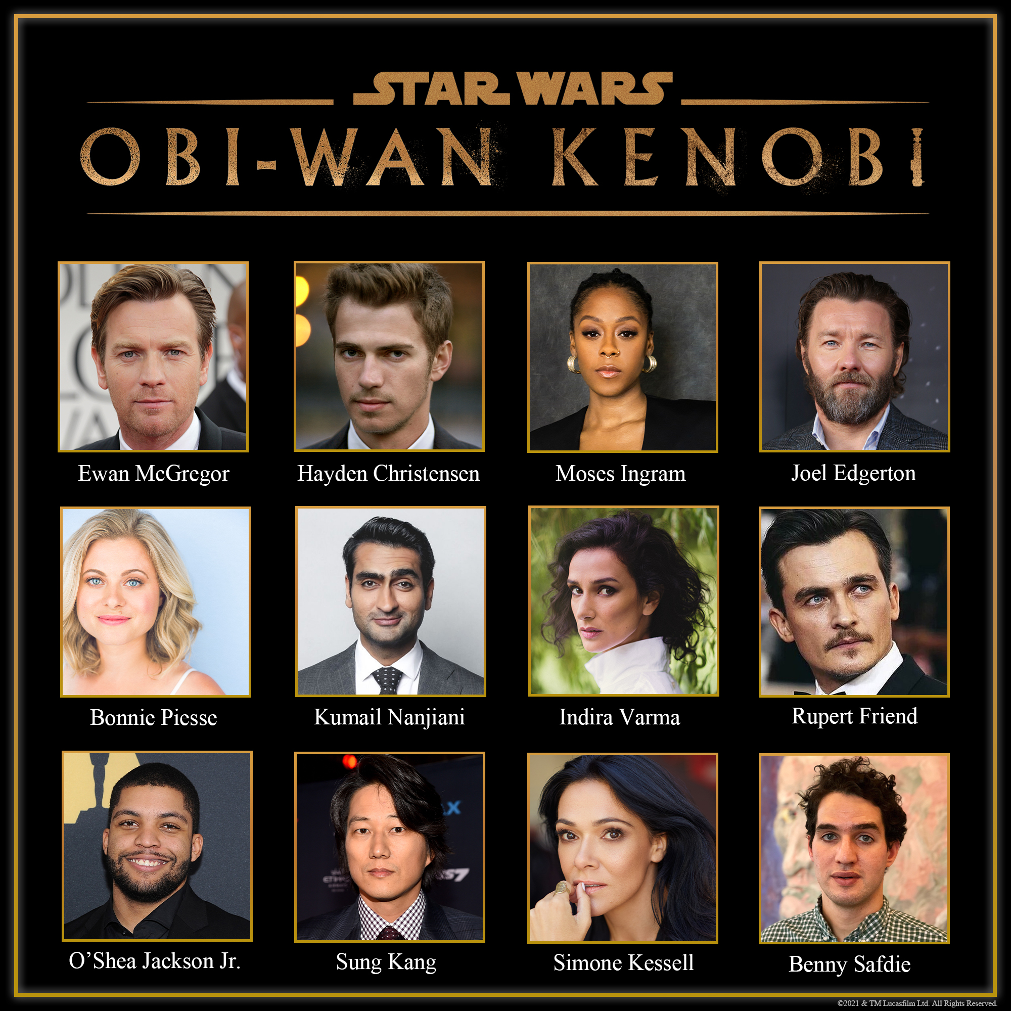 El eleco para la serie limitada sobre &quot;Obi-Wan Kenobi&quot;.