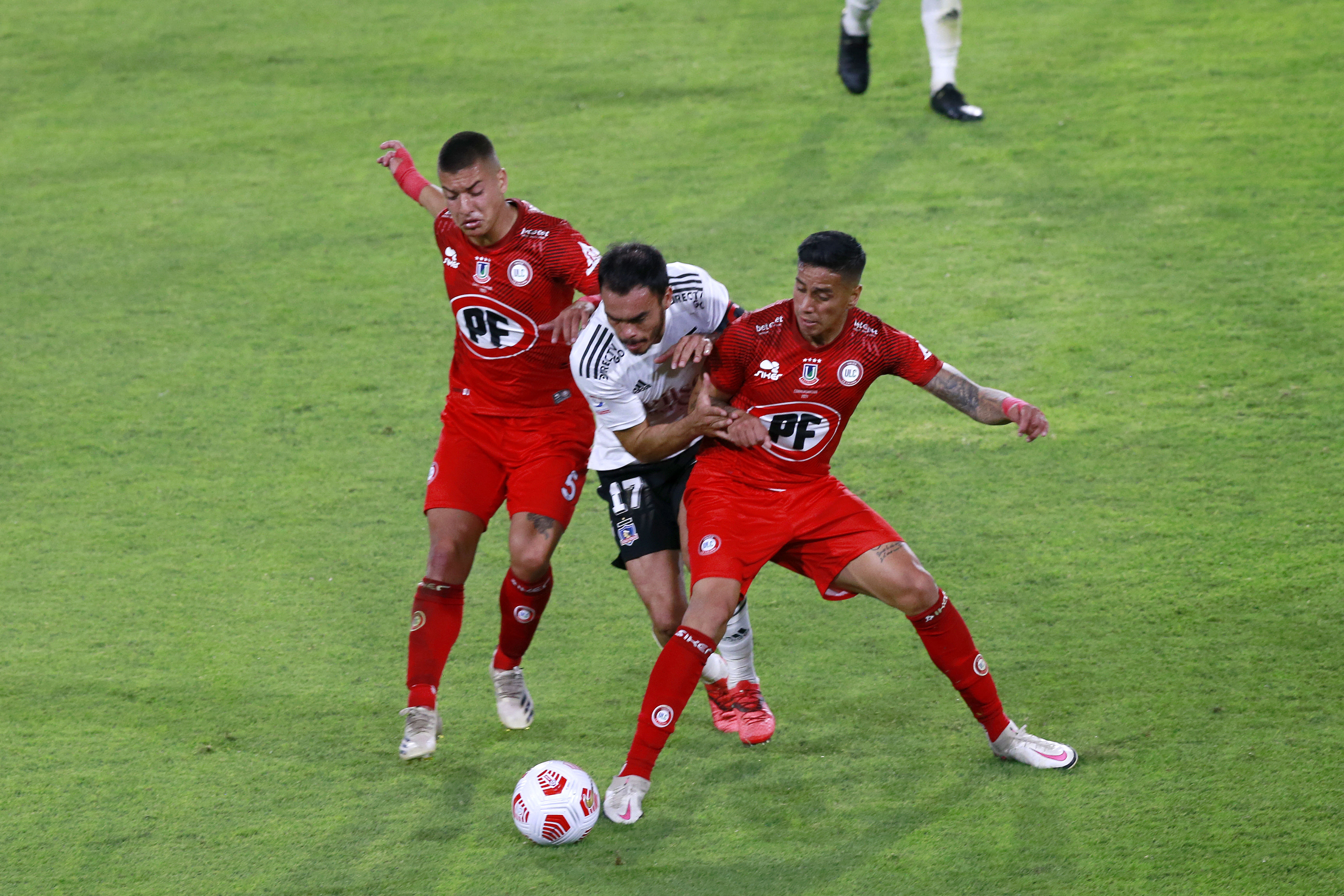 Unión La Calera rescató un punto en su visita al Estadio Monumental. (Foto: Agencia Uno)