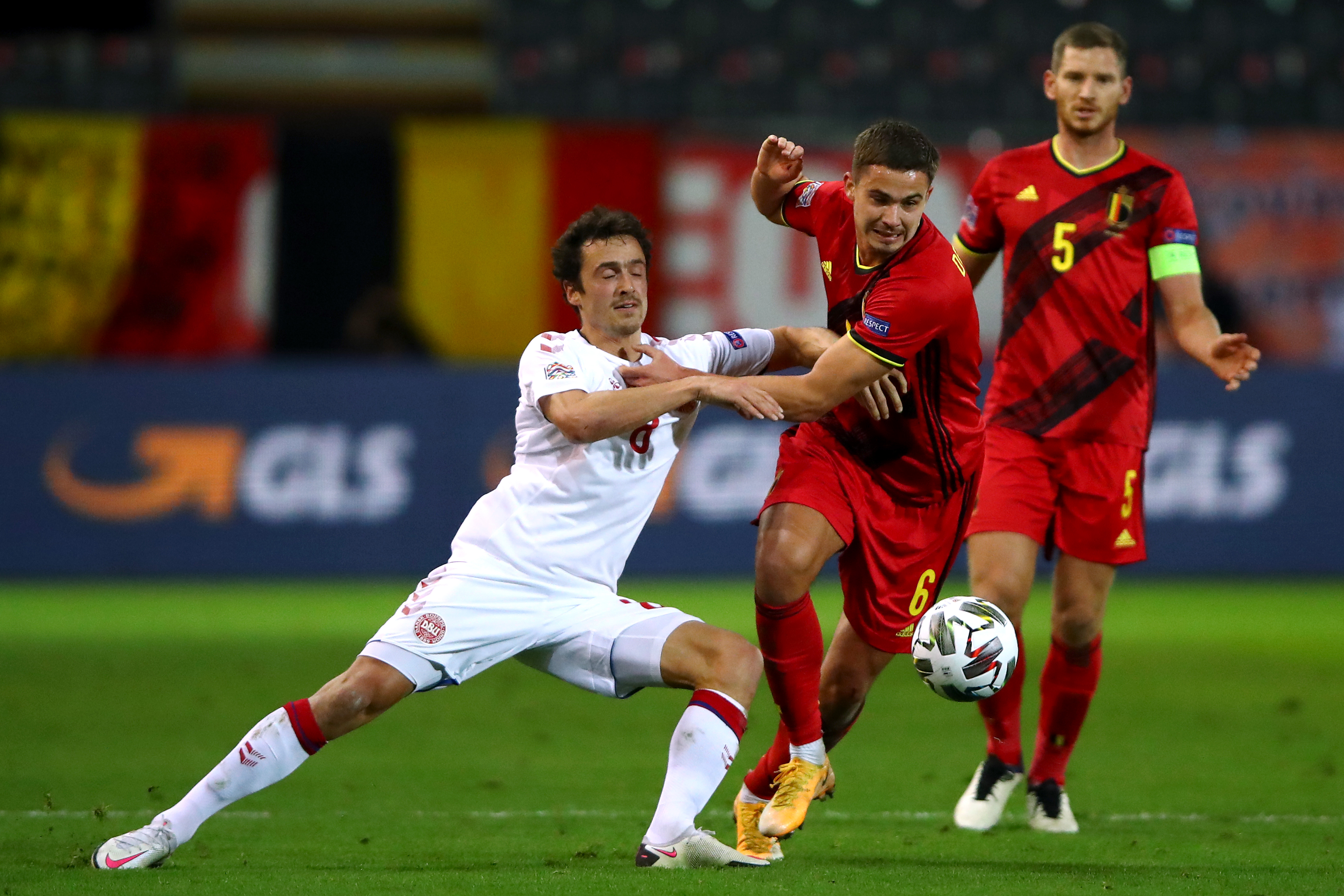 Thomas Delaney quiere seguir en racha junto a Dinamarca. Foto: Getty Images
