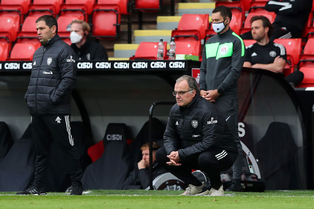 Marcelo Bielsa buscará conseguir un buen resultado en el último de la Premier League. (Getty Images)