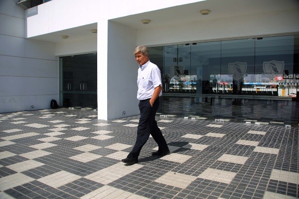 Harold Mayne-Nicholls prepara su adiós de Colo Colo. Foto: Agencia Uno