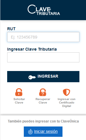 SII: Ingresar “Mi SII”