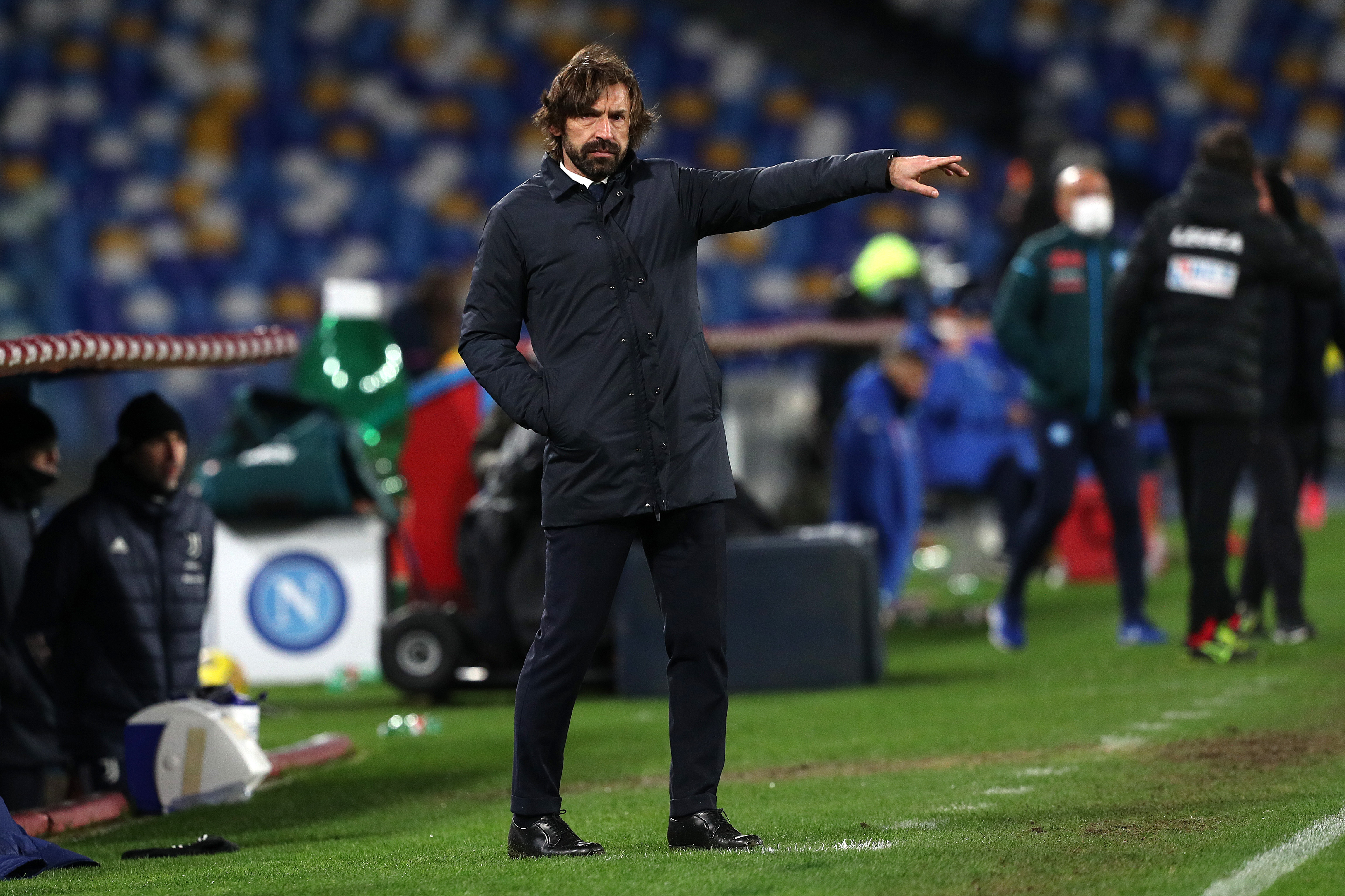 El trabajo de Pirlo está en duda. Se rumorea que Juventus está en conversaciones con Allegri. (Foto: Getty)