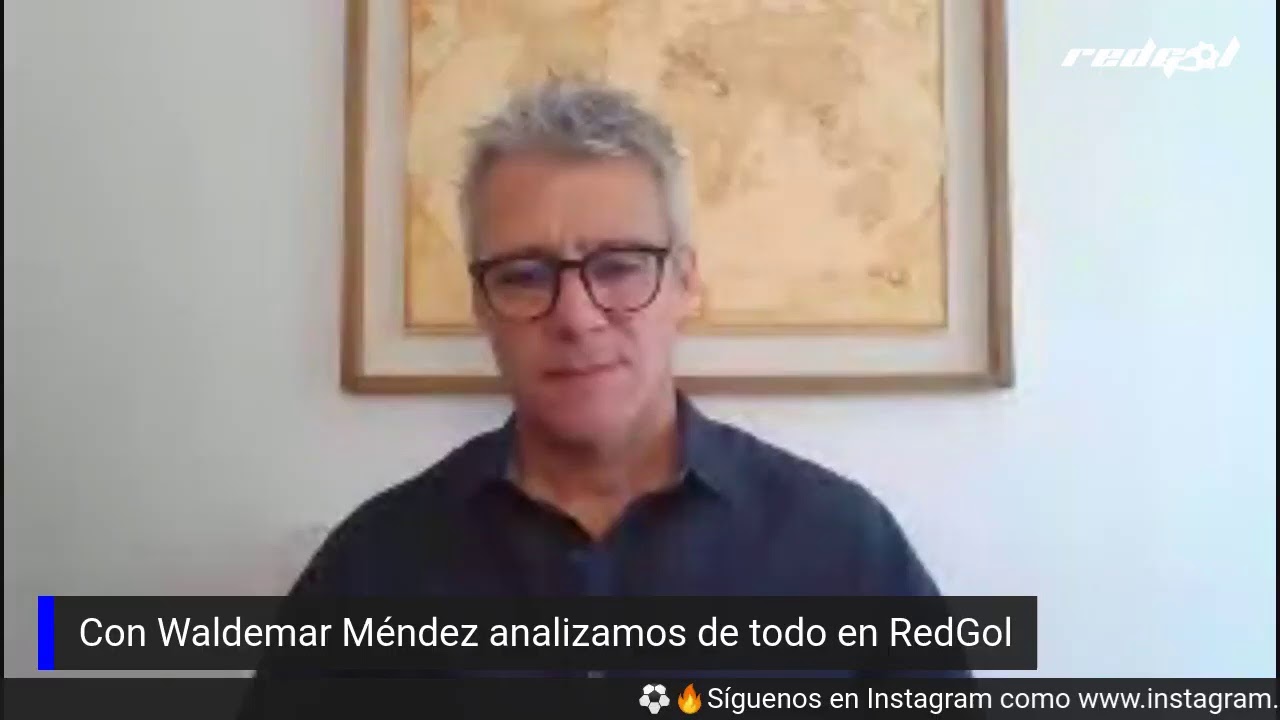 Waldemar Méndez en conversación con Redgol (Redgol)