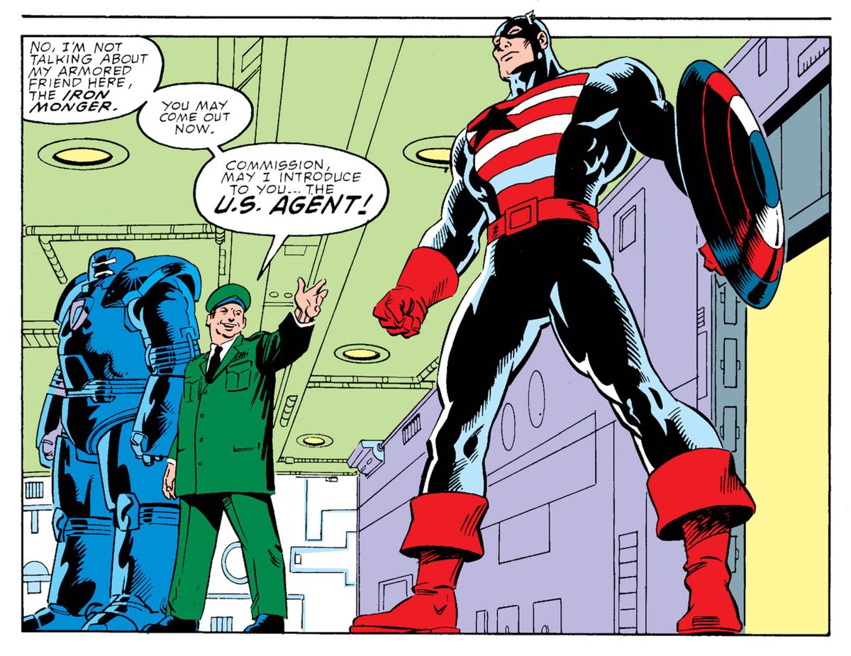 &quot;The Falcon and The Winter Soldier&quot;: John Walker presentado como U.S. Agent en los cómics.