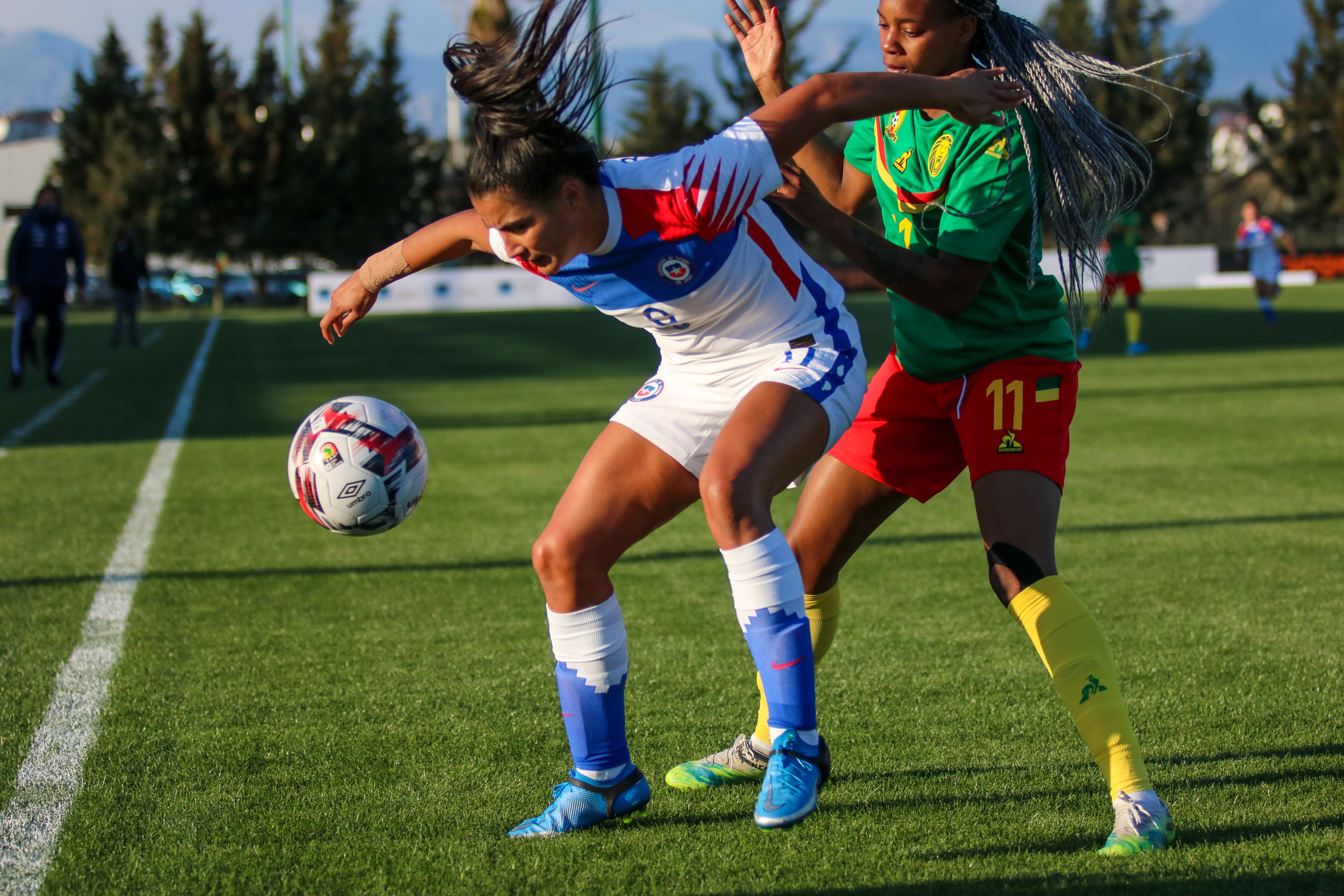 La Roja tiene una leve ventaja sobre Camerún. (FOTO: Comunicaciones ANFP)