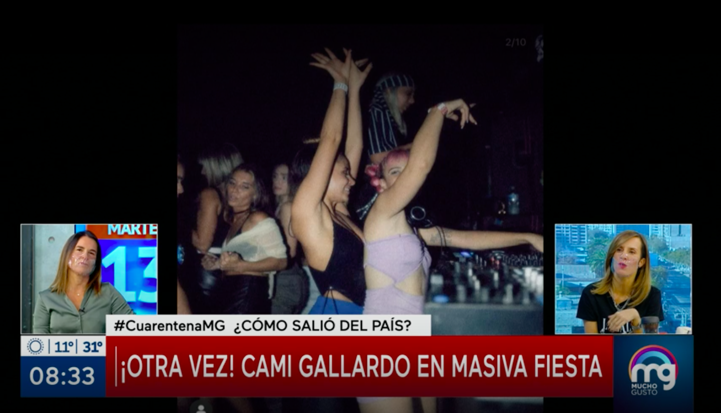 Diana Bolocco y Paulina de Allende-Salazar condenanto la conducta de Cami Gallardo.