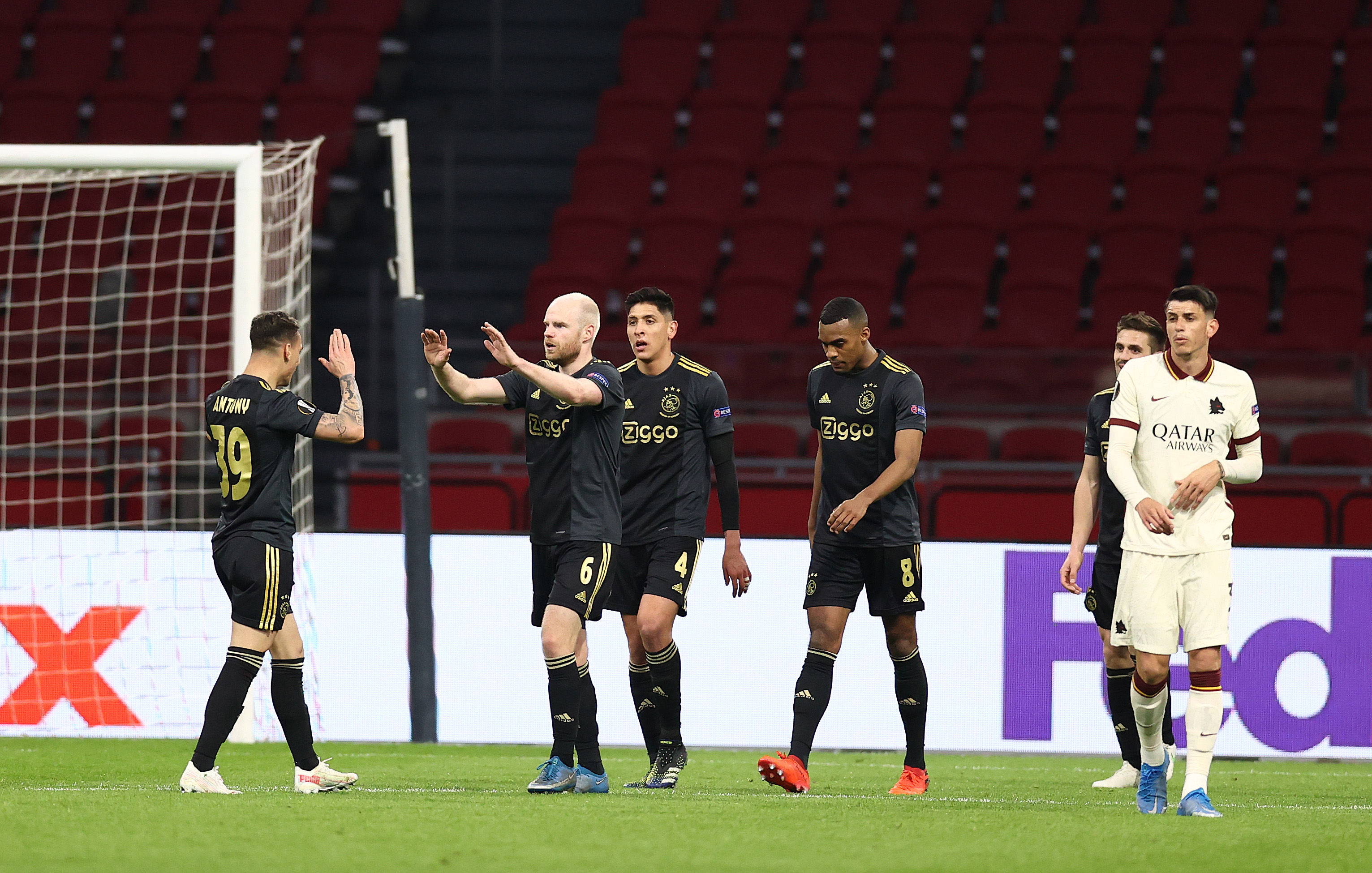 No se puede dar por eliminado al Ajax. Los holandeses tienen complicada la clasificación, pero se jugarán el todo o nada en Roma. (Foto: Getty)
