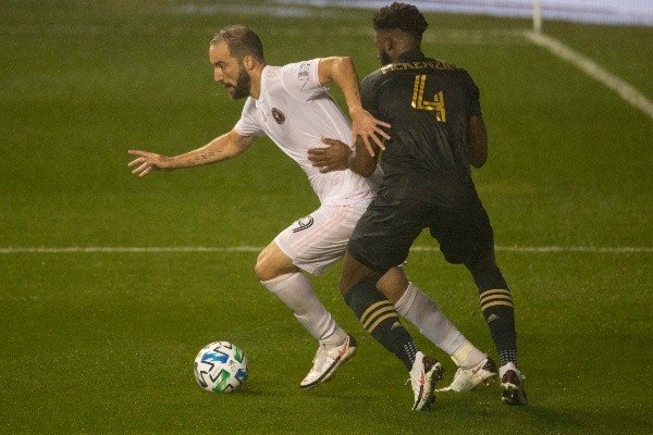 Gonzalo Higuaín en la MLS (Getty Images)