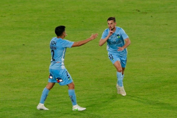 El gol de Facundo Castro fue el definitorio frente a Colo Colo. Tomás Alarcón también anotó para los rancagüinos, mientras que el descuento albo vino de la mano de Marcos Bolados. (Foto: Agencia Uno)