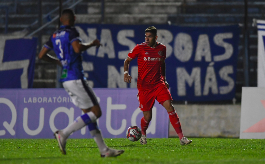 Carlos Palacios sigue ganando terreno en Brasil. Foto: Inter de Porto Alegre